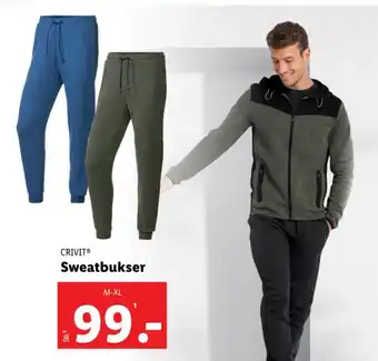 Lidl Sweatbukser tilbud