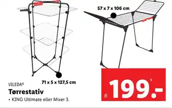 Lidl Tørrestativ tilbud