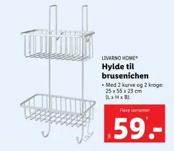 Lidl Hylde til brusenichen tilbud