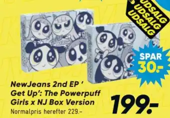 Bilka NewJeans 2nd EP' Get Up': The Powerpuff Girls x NJ Box Version tilbud