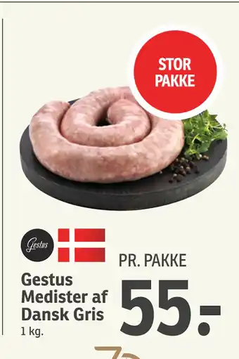 SPAR Gestus Medister af Dansk Gris tilbud