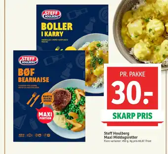 SPAR Steff Houlberg Maxi Middagsretter tilbud