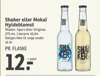 SPAR Shaker eller Mokaï Hyldeblomst tilbud