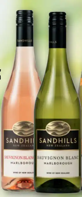 REMA 1000 Sandhills New Zealandsk hvid- eller rosévin 75 cl tilbud