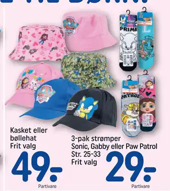 Kasket eller bøllehat Frit valg