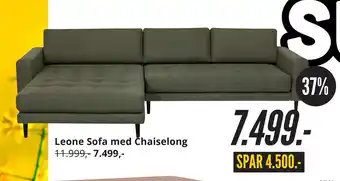 My Home Leone Sofa med Chaiselong tilbud