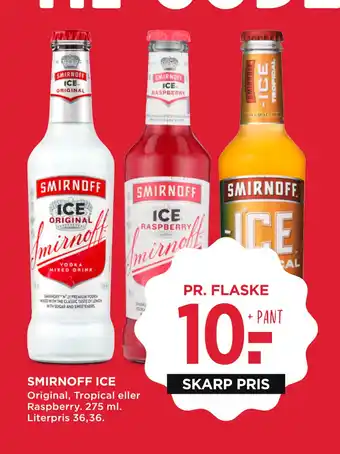 MENY SMIRNOFF ICE tilbud