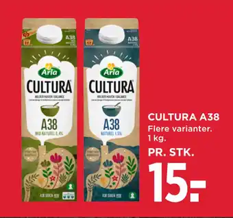 MENY CULTURA A38 tilbud