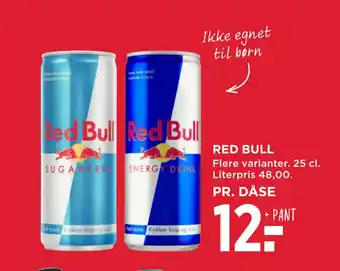 MENY RED BULL tilbud