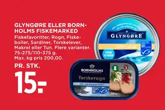 MENY GLYNGØRE ELLER BORNHOLMS FISKEMARKED tilbud