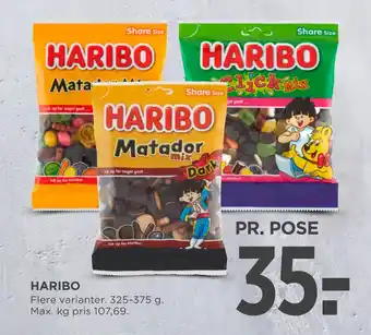 MENY HARIBO tilbud