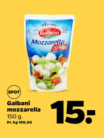 Galbani mozzarella