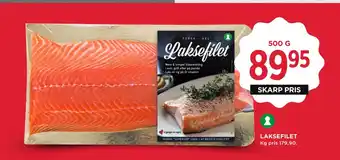 MENY LAKSEFILET tilbud