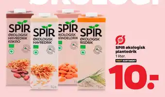 Netto SPIR økologisk plantedrik tilbud