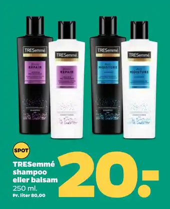 Netto TRESemmé shampoo eller balsam tilbud