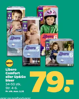 Netto Libero Comfort eller Up&Go bleer tilbud