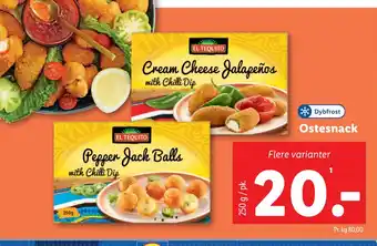 Lidl Oste snack tilbud