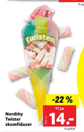 Nordthy Twister skumfiduser