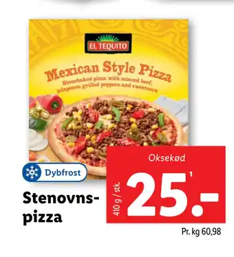 Lidl Stenovnspizza tilbud