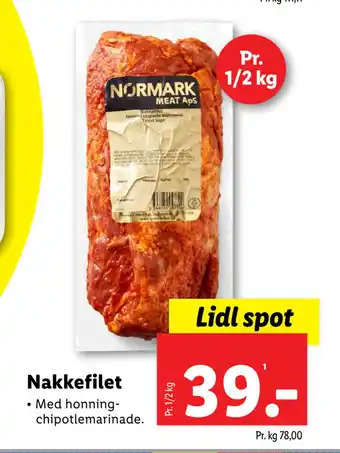 Lidl Nakkefilet tilbud