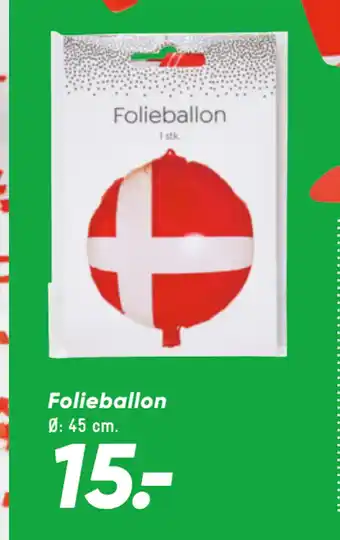 Bilka Folieballon tilbud