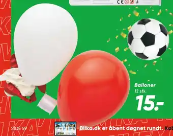 Bilka Balloner tilbud