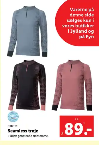 Lidl Seamless trøje tilbud