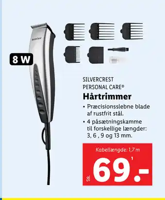 Lidl Hårtrimmer tilbud