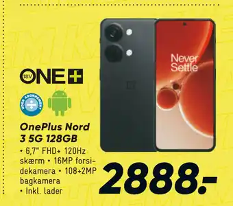Bilka OnePlus Nord 3 5G 128GB tilbud