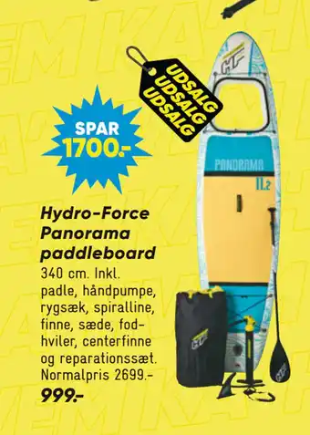 Bilka Hydro-Force Panorama paddleboard tilbud