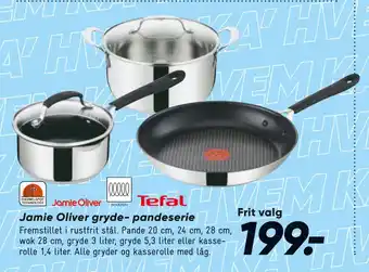 Bilka Jamie Oliver gryde- pandeserie tilbud
