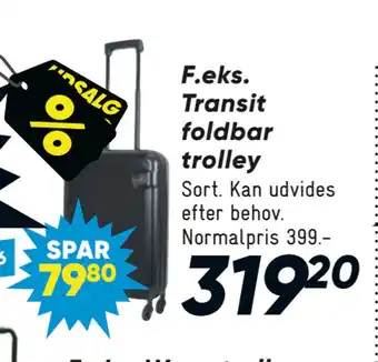Bilka Transit foldbar trolley tilbud