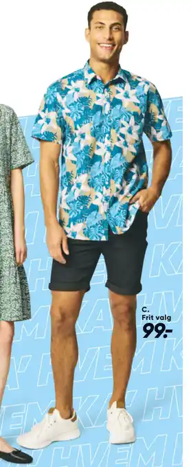 Bilka Skjorte eller shorts tilbud