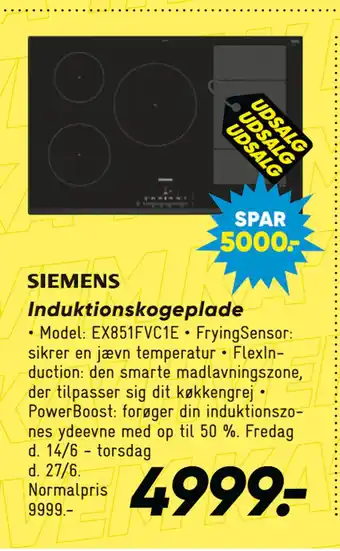 Bilka Induktionskogeplade tilbud