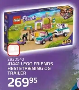 Legekæden 41441 Lego Friends Hestetræning Og Trailer tilbud