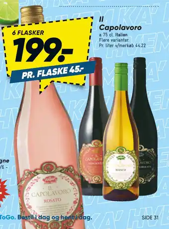 Bilka Il Capolavoro tilbud