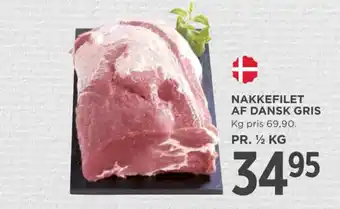 MENY NAKKEFILET AF DANSK GRIS tilbud