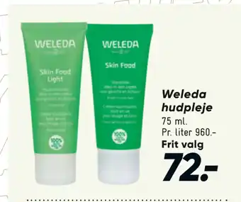 Weleda hudpleje