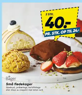 Bilka Små flødekager tilbud