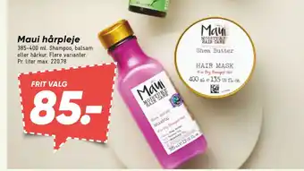 Bilka Maui hårpleje tilbud