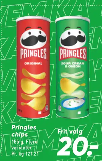 Bilka Pringles chips tilbud