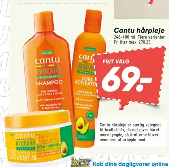 Bilka Cantu hårpleje tilbud