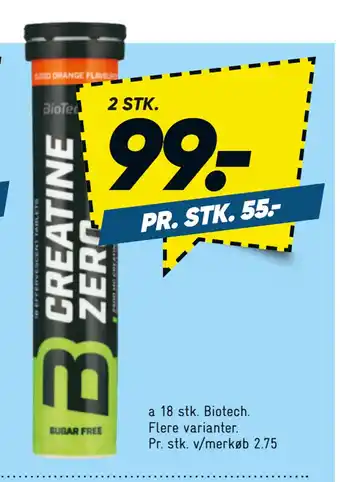 Bilka Kreatin marked tilbud