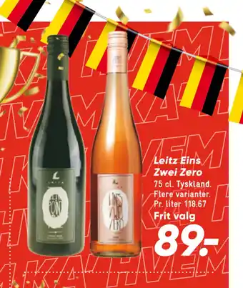 Bilka Leitz Eins Zwei Zero tilbud