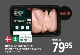 MENY OMHU BRYSTFILET AF DANSK VELFÆRDSKYLLING tilbud