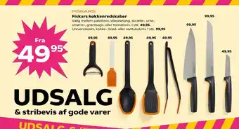 Kvickly Fiskars køkkenredskaber tilbud