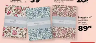 Kvickly Dug med print tilbud