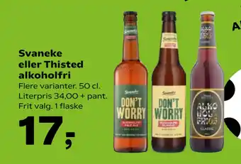 Kvickly Svaneke eller Thisted alkoholfri tilbud