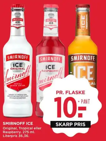 MENY SMIRNOFF ICE tilbud