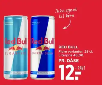 MENY RED BULL tilbud